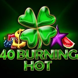 40 Burning Hot logo by Amusnet Interactive at Neospin Casino40 Burning Hot