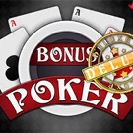 Try Bonus Poker Deluxe - 3 Hands slot by RTG (Reel Time Gaming) on neospinscasino.ca – logo image