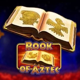 Book of Aztec slot logo by Amatic Industries at Neospin CasinoBook of Aztec
