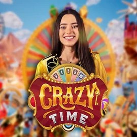Crazy Time slot icon by Evolution, available at Neospin Casino