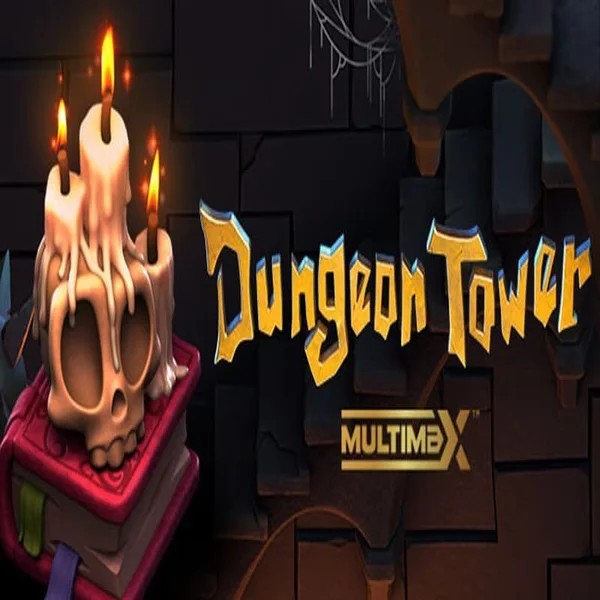 Dungeon Tower slot logo by Peter & Sons at Neospin CasinoDungeon Tower