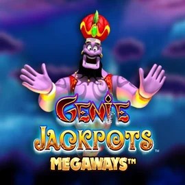 Logo of Genie Jackpots Megaways from Blueprint Gaming at Neospin Casino