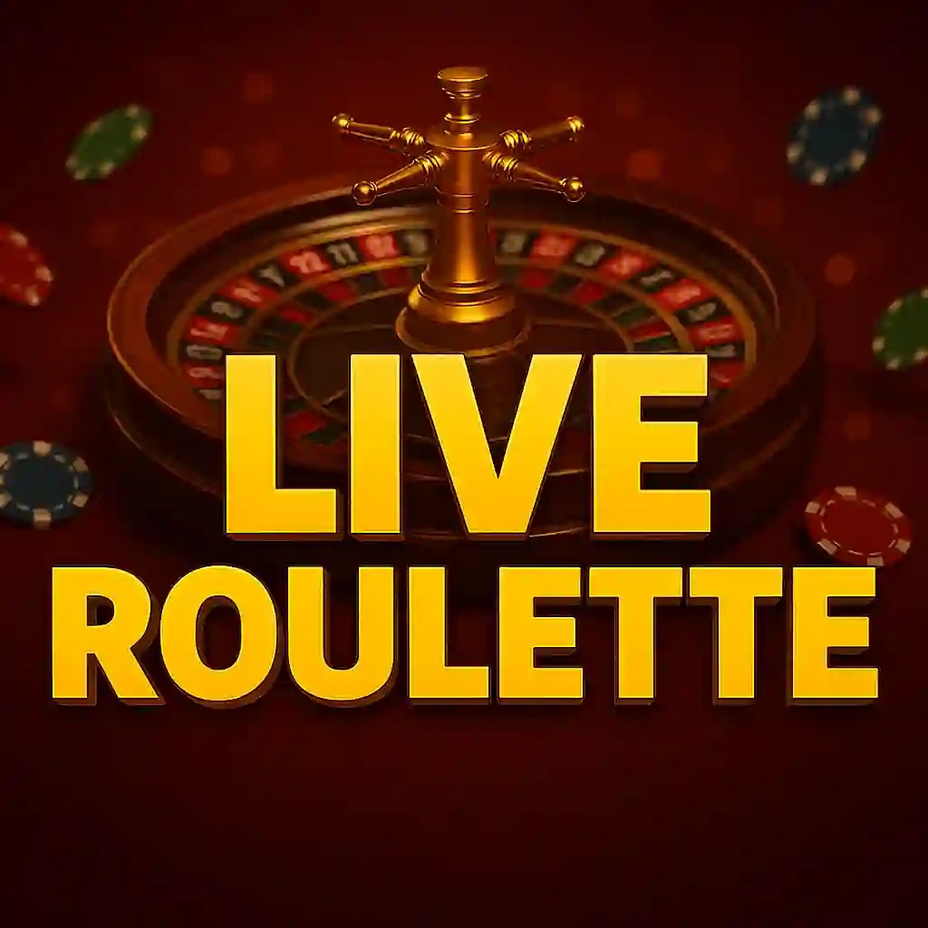 Live Roulette logo by Evolution at Neospin Casino