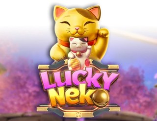 Lucky Neko slot logo by PG Soft at Neospin CasinoLucky Neko