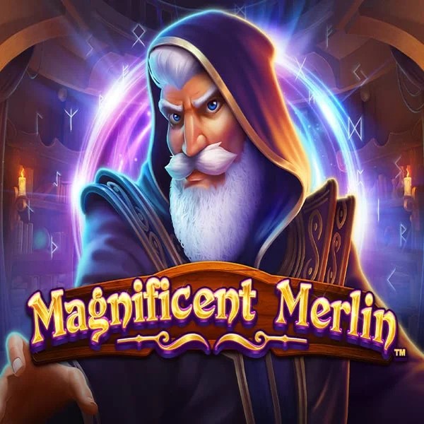 Magnificent Merlin slot visual from Greentube available on neospinscasino.ca