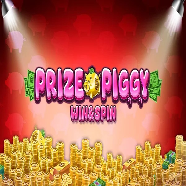 Prize Piggy Win & Spin slot logo by Inspired Gaming at Neospin Casino